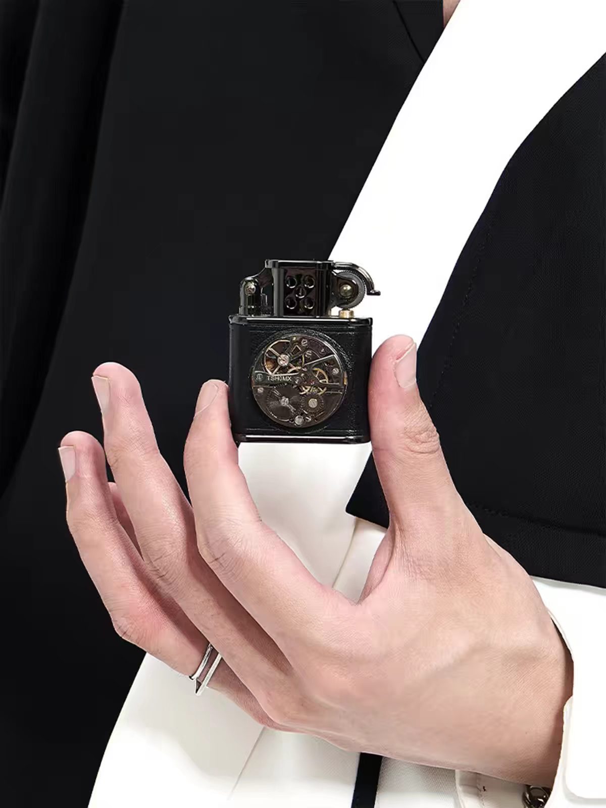 Time Gear Steampunk Lighter